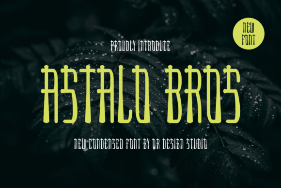 Astalo Bros: The Premium Blackletter Typeface for Bold Brand Identity