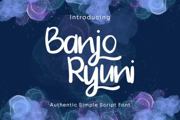 Banjo Ryuni: The Electric Font for Bold Business Branding