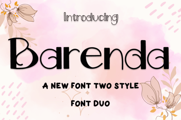 Barenda: The Premium Script Amp Typeface for Campaign Design