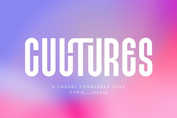 Choosing Cultures: A Modern Sans Serif Font for Editorial Design