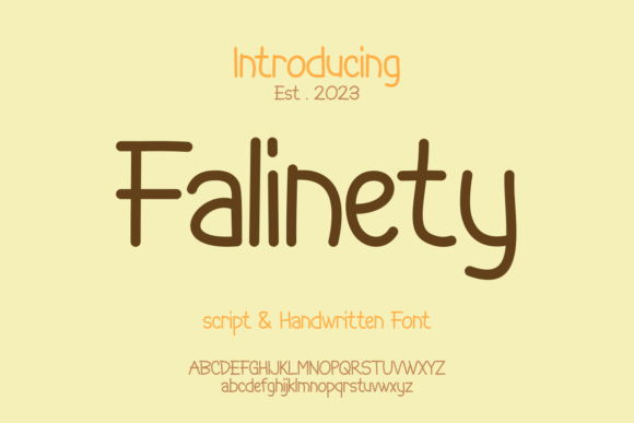 Falinety: The Modern Typeface That Elevates Small Business Branding