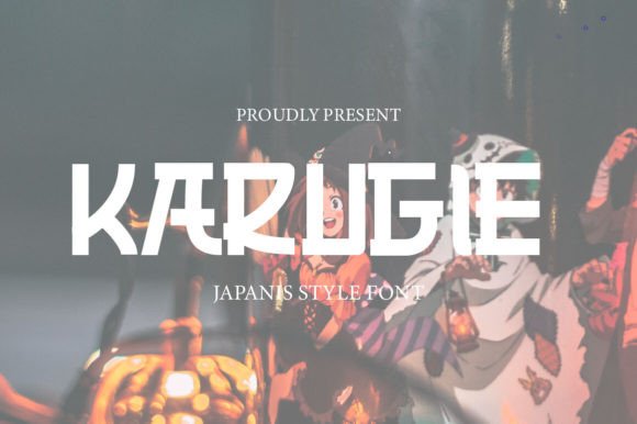 Introducing Karugie: A Faux-Japanese Typeface for Editorial Design