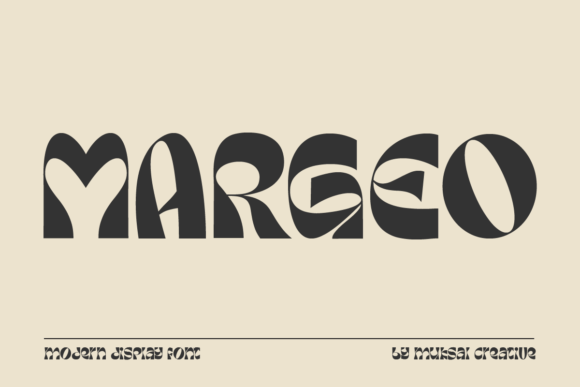 Margeo: A Modern Serif Typeface for Digital Branding