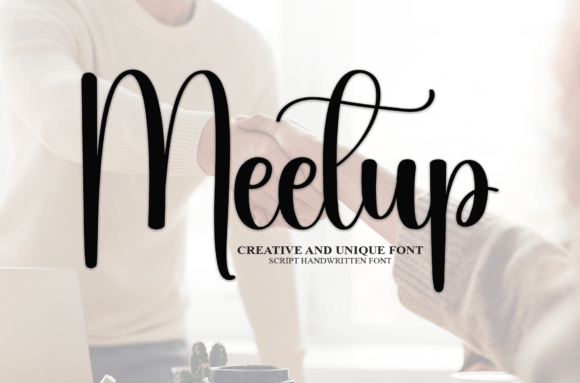 Meetup: A Script Amp Typeface for Real Brand Work