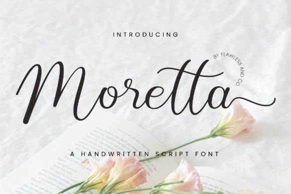 Morettaa: A Handwritten Script Font for Sweet Brand Identities