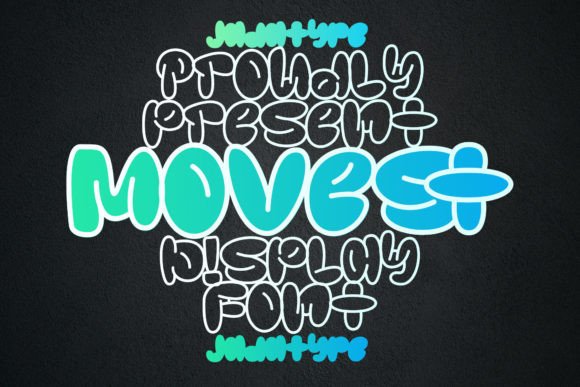 Movest: The Playful Typeface for Modern Editorial Design