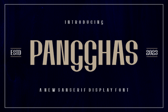 Pangghas Font: A Bold Typeface for High-Impact Campaigns