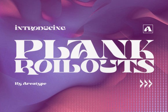 Plank Rollouts: A Retro Serif for Bold Brand Identities