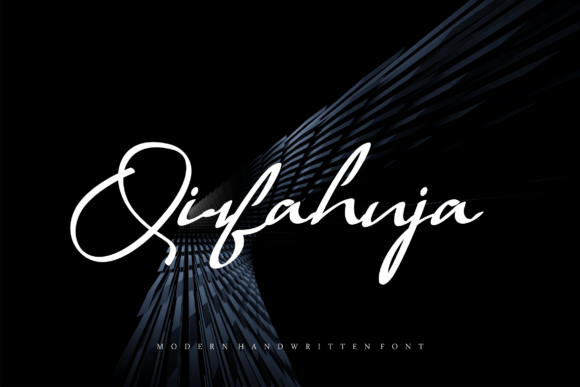 Qirfahuja: The Handwritten Typeface That Polishes Your Brand Identity