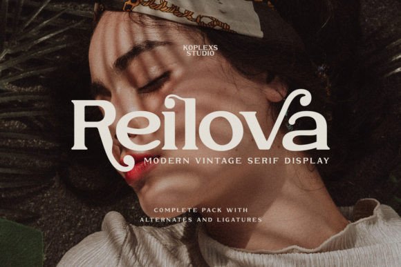 Reilova: The Modern Vintage Serif Font for Authentic Branding