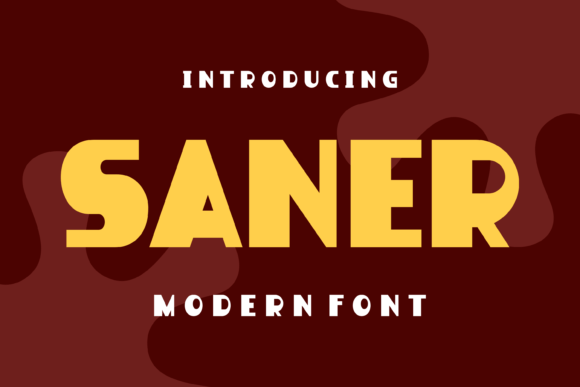 Saner: A Quirky Display Typeface for Modern Editorial Design