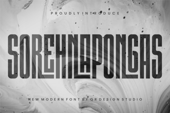 Sorehnapongas: The Bold Typeface for Scroll-Stopping Marketing