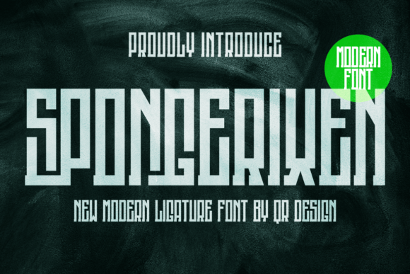 Spongerixen: A Bold Sans Serif Typeface for Authentic Branding