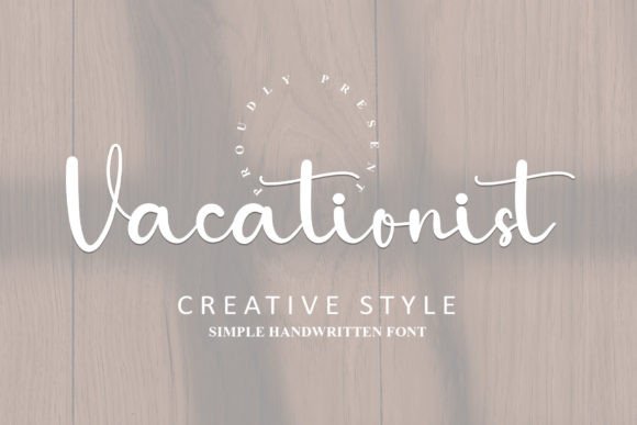 Vacationist: The Handwritten Display Font for Romantic Web Design