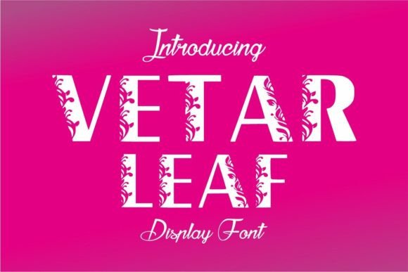 Vetar: The Floral Display Font That Elevates Social Campaigns